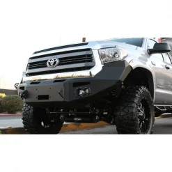 14-C TUNDRA WINCH BUMPER W/ PRE-RUNNER GRILL GUARD MATTE BLACK