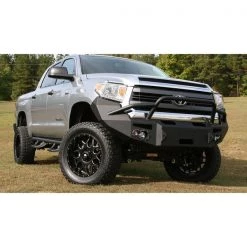 07-13 TUNDRA WINCH BUMPER W/ PRE-RUNNER GRILL GUARD MATTE BLACK