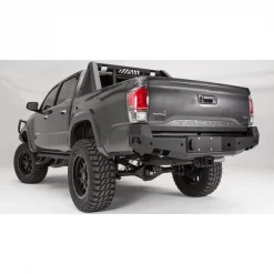 05-15 TACOMA PREMIUM REAR BASE BUMPER MATTE BLACK