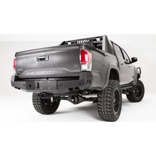 05-15 TACOMA PREMIUM REAR BASE BUMPER MATTE BLACK