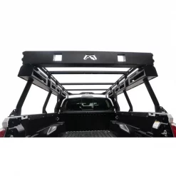 16-C TACOMA OVERLAND RACK MATTE BLACK