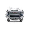 Fab Fours 20-C SIERRA 2500/3500 BLACK STEEL ELITE FRONT BUMPER W/ FULL GRILL GUA