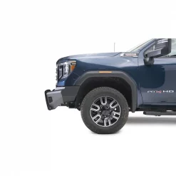 20-C SIERRA 2500/3500 BLACK STEEL ELITE FRONT BUMPER W/ FULL GRILL GUA