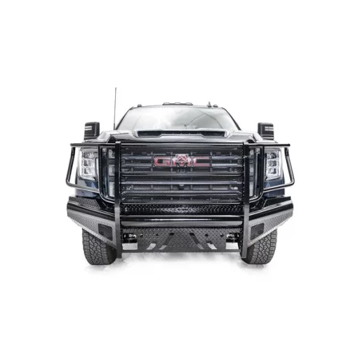 11-14 SIERRA 2500/3500 FRONT RANCH BUMPER W/ PRE-RUNNER GUARD W/ TOW H