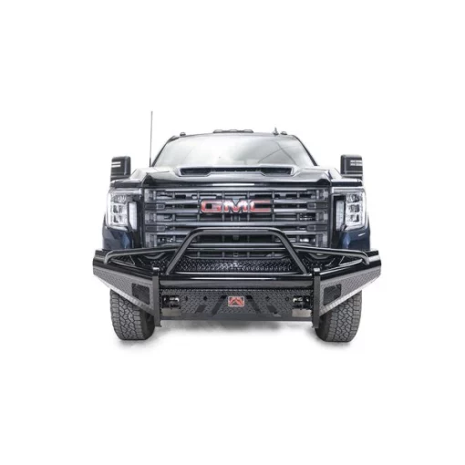 20-C SIERRA 2500/3500 BLACK STEEL FRONT BUMPER W/ NO GUARD