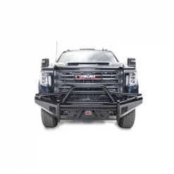 11-14 SIERRA 2500/3500 FRONT RANCH BUMPER W/ PRE-RUNNER GUARD W/ TOW H