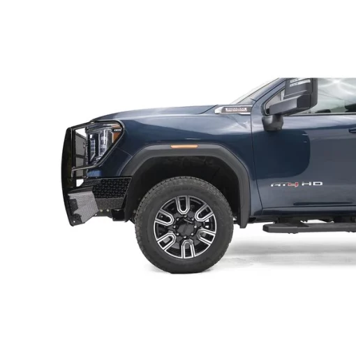 20-C SIERRA 2500/3500 BLACK STEEL FRONT BUMPER W/ NO GUARD