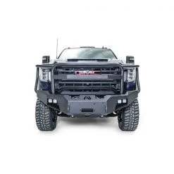 20-C SIERRA 2500/3500 HD PREMIUM FRONT BUMPER W/ FULL GRILL GUARD