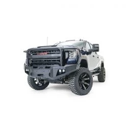 20-C SIERRA 2500/3500 HD PREMIUM FRONT BUMPER W/ FULL GRILL GUARD