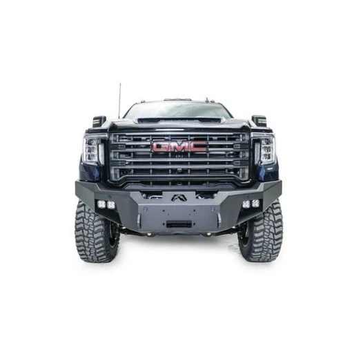 20-C SIERRA 2500/3500 HD PREMIUM FRONT BUMPER W/ FULL GRILL GUARD