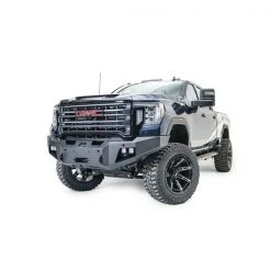 20-C SIERRA 2500/3500 HD PREMIUM FRONT BUMPER W/ FULL GRILL GUARD