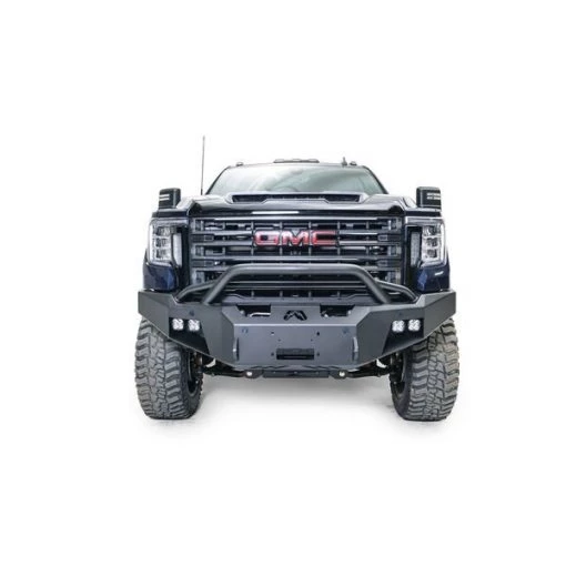20-C SIERRA 2500/3500 HD PREMIUM FRONT BUMPER W/ FULL GRILL GUARD