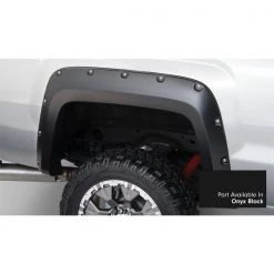 15-16 SIERRA 2500/3500 POCKET STYLE FENDER FLARES – ONYX BLACK (GBA)