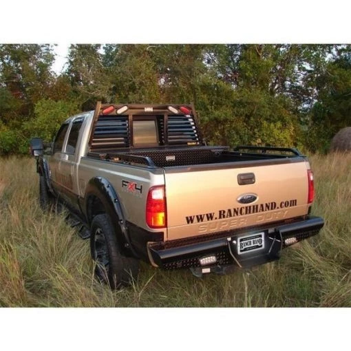 08-16 F250/F350 SD/2014 F450 SD LEGEND REAR BUMPER BLACK