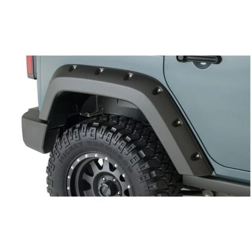 07-17 WRANGLER FITS 4-DOOR SPORT UTILITY MODELS ONLY FENDER FLARES POC
