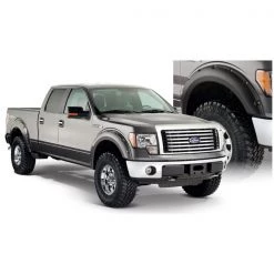 Bushwacker 09-14 F150 POCKET STYLE FENDER FLARES(1.5" COVERAGE)