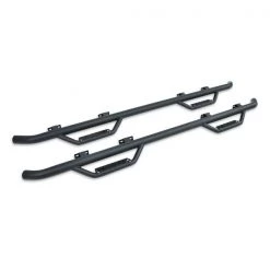 Go Rhino 15-17 COLORADO CREW CAB DOMINATOR D2 SIDESTEPS-CAB LENGTH TEXTURED BLACK