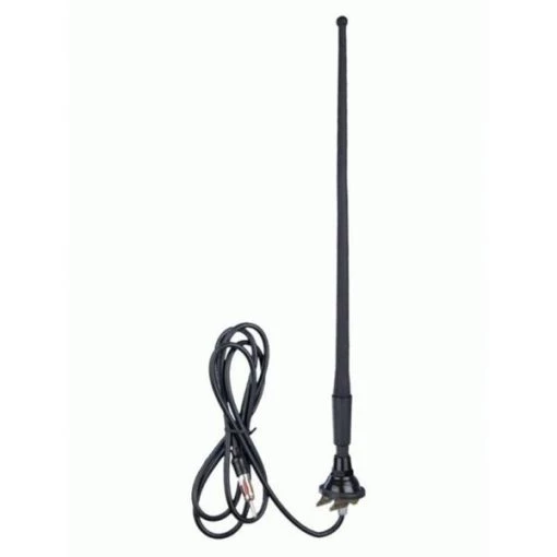 UNIVERSAL RUBBER ANTENNA – 14IN BLACK TOP MOUNT
