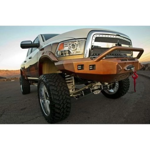 10-18 RAM 2500/3500 FRONT STEALTH WINCH BUMPER, PRE-RUNNER GUARD-SQUAR