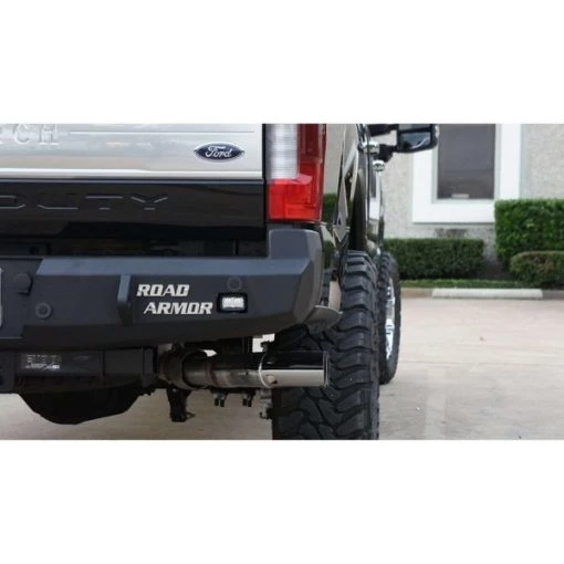 17-17 F250/F350/F450/F550 SUPER DUTY REAR STEALTH WINCH BUMPER, SATIN