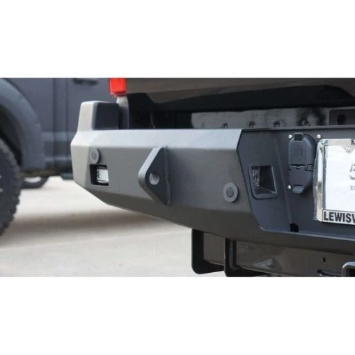 17-17 F250/F350/F450/F550 SUPER DUTY REAR STEALTH WINCH BUMPER, SATIN