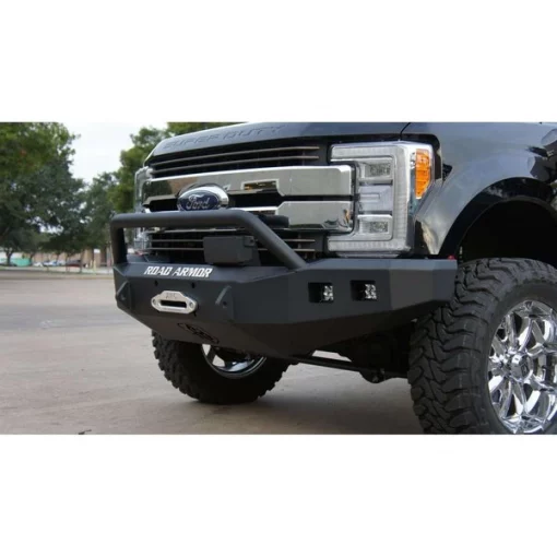 17-17 F250/F350 SUPER DUTY FRONT STEALTH WINCH BUMPER, PRE-RUNNER, SAT