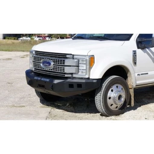 17-17 F250/F350 SUPER DUTY FRONT STEALTH WINCH BUMPER, SATIN BLACK