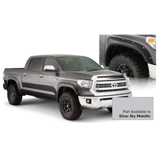 Bushwacker 14-16 TUNDRA POCKET STYLE FENDER FLARES - SILVER SKY METALLIC (1D6) 1 14-16 TUNDRA POCKET STYLE FENDER FLARES – SILVER SKY METALLIC (1D6)