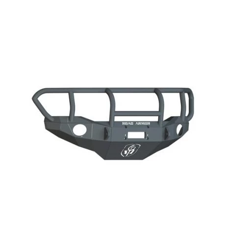 07-11 TOYOTA FJ CRUISER FRONT STEALTH WINCH BUMPER, TITAN GUARD, SATIN BLACK