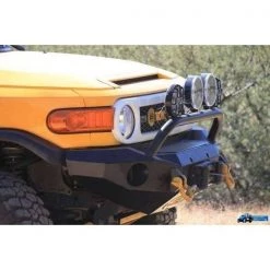 07-11 TOYOTA FJ CRUISER FRONT STEALTH WINCH BUMPER, BULL BAR, SATIN BL