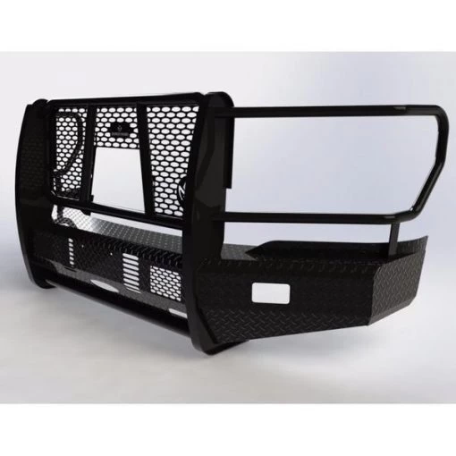 18-C F150 SUMMIT FRONT BUMPER WITH CAMERA ACCESS WILL WORK WITH ADAPTI