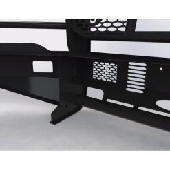 18-C F150 SUMMIT FRONT BUMPER WITH CAMERA ACCESS WILL WORK WITH ADAPTI