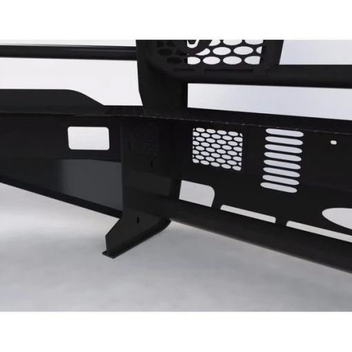 18-C F150 SUMMIT FRONT BUMPER WITH CAMERA ACCESS WILL WORK WITH ADAPTI