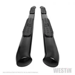 Westin Automotive 19-C RANGER SUPERCREW BLACK PRO TRAXX 4 OVAL NERF STEP BARS