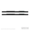 Westin Automotive 72IN BLACK MILD STEEL OVAL TUBE STEP BARS(REQUIRES SEPARATE MOUNT KIT PURCHASE)