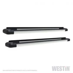 POLISHED ALUMINUM RUNNING BOARDS 83IN SG6 LED POLISHED (BRKT SOLD SEP)