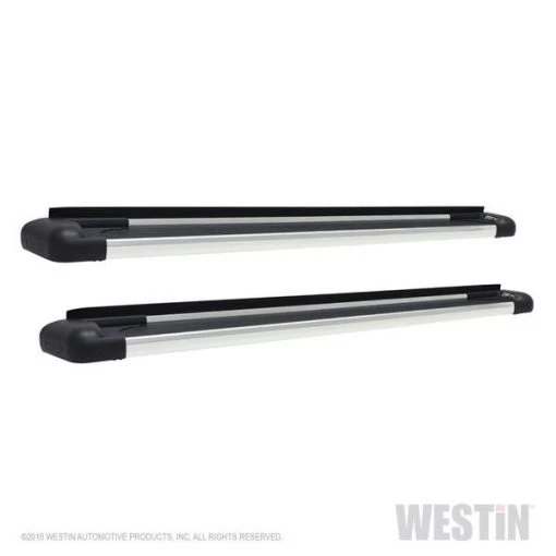 POLISHED ALUMINUM RUNNING BOARDS 83IN SG6 LED POLISHED (BRKT SOLD SEP)