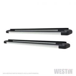 POLISHED ALUMINUM RUNNING BOARDS 83IN SG6 LED POLISHED (BRKT SOLD SEP)