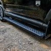 Westin Automotive TEXTURED BLACK RUNNING BOARDS 68 INCHES TEXTURED BLACK GRATE STEPS RUNNING BOARD (BRKT SOLD SEP)