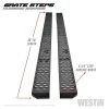 Westin Automotive TEXTURED BLACK RUNNING BOARDS 90 INCHES TEXTURED BLACK GRATE STEPS RUNNING BOARD (BRKT SOLD SEP)