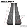 Westin Automotive TEXTURED BLACK RUNNING BOARDS 83 INCHES TEXTURED BLACK GRATE STEPS RUNNING BOARD (BRKT SOLD SEP)