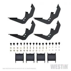 19-C SILVERADO/SIERRA 1500 REG CAB BLACK R7 NERF BARS