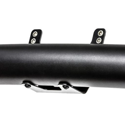 LICENSE PLATE RELOCATOR BLACK CONTOUR LIC PLATE BRACKET