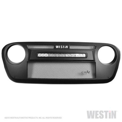 18-C WRANGLER JL TEXTURED BLACK HDX LED GRILLE