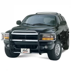 (1 BOX)97-04 DAKOTA/98-03 DURANGO 1PC BLACK SPORTSMAN GRILLE GUARD