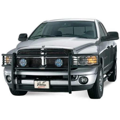 (1 BOX)02-05 RAM 1PC BLACK SPORTSMAN GRILLE GUARD