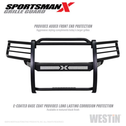 14-C 4RUNNER(EXCL LIMITED)SPORTSMAN X GRILLE GUARD TEXTURED BLACK