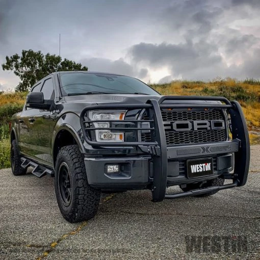 15-C F150 SPORTSMAN X GRILLE GUARD TEXTURED BLACK