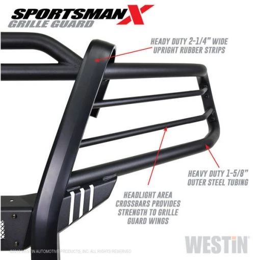 15-C COLORADO SPORTSMAN X GRILLE GUARD TEXTURED BLACK