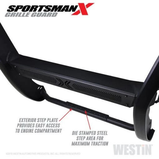 15-C COLORADO SPORTSMAN X GRILLE GUARD TEXTURED BLACK